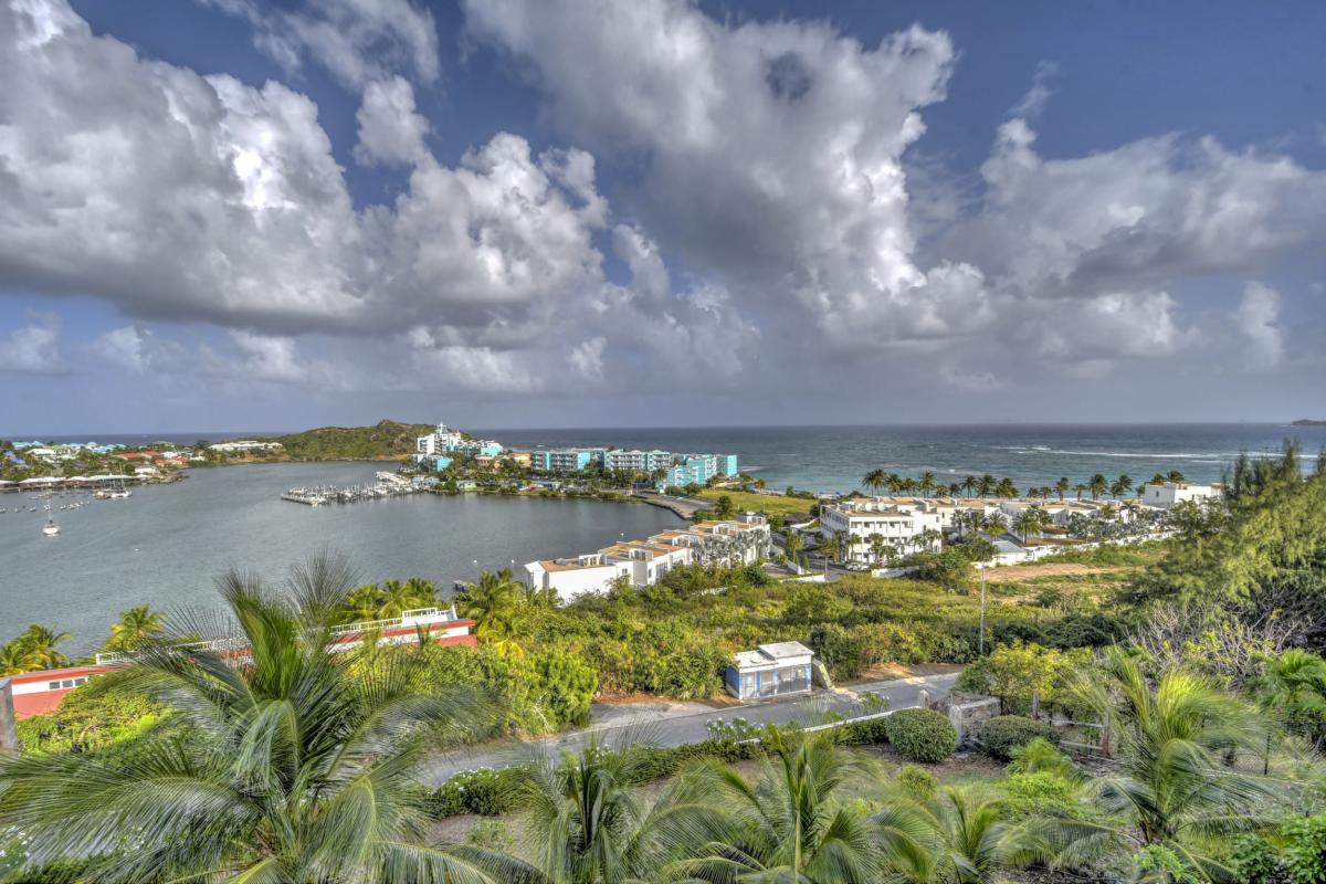 25.Location villa piscine vue mer Oyster Pond Saint Martin_vue mer